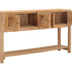 Be Basic Skänk 140x30x75 Cm Massiv Teak -Chilli shop skank 140x30x75 cm massiv teak brun 4890445