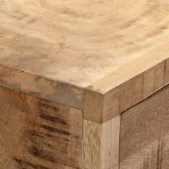 Be Basic Skänk 140x35x75 Cm Massivt Mangoträ -Chilli shop skank 140x35x75 cm massivt mangotra brun 2053231