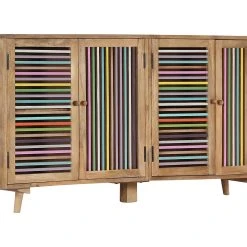 Be Basic Skänk 150x30x75 Cm Massivt Mangoträ