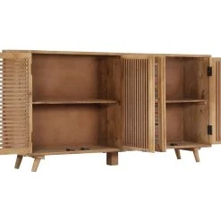 Be Basic Skänk 150x30x75 Cm Massivt Mangoträ -Chilli shop skank 150x30x75 cm massivt mangotra brun 4937616