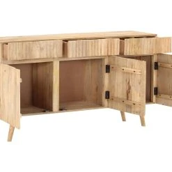 Be Basic Skänk 150x40x80 Cm Massivt Mangoträ -Chilli shop skank 150x40x80 cm massivt mangotra brun 3603426