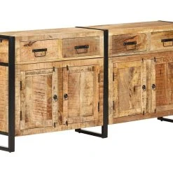 Be Basic Skänk 172x35x80 Cm Massivt Mangoträ -Chilli shop skank 172x35x80 cm massivt mangotra brun 4196835