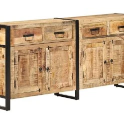 Be Basic Skänk 172x35x80 Cm Massivt Mangoträ -Chilli shop skank 172x35x80 cm massivt mangotra brun 4196836