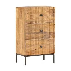 Be Basic Skänk 45x30x75 Cm Massivt Mangoträ