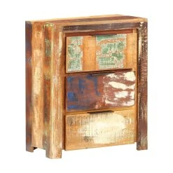 Be Basic Skänk 59x33x75 Cm Massivt återvunnet Trä