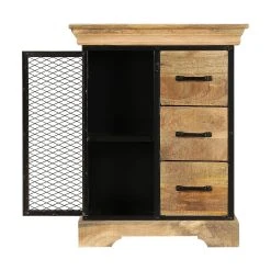 Be Basic Skänk 60x30x75 Cm Massivt Mangoträ -Chilli shop skank 60x30x75 cm massivt mangotra brun 2720469