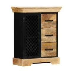 Be Basic Skänk 60x30x75 Cm Massivt Mangoträ -Chilli shop skank 60x30x75 cm massivt mangotra brun 2720471