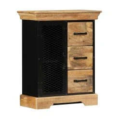 Be Basic Skänk 60x30x75 Cm Massivt Mangoträ -Chilli shop skank 60x30x75 cm massivt mangotra brun 2720472