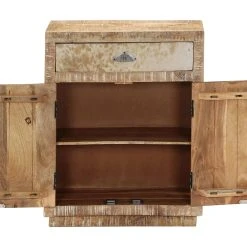 Be Basic Skänk 60x30x75 Cm Massivt Mangoträ -Chilli shop skank 60x30x75 cm massivt mangotra brun 4937606