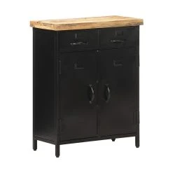 Be Basic Skänk 60x30x76 Cm Grovt Mangoträ