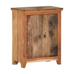 Be Basic Skänk 60x33x75 Cm Massivt Akaciaträ Och återvunnet Trä