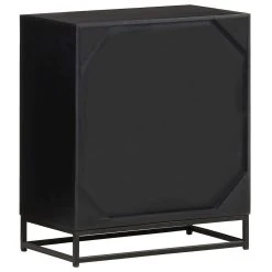 Be Basic Skänk 60x35x70 Cm Massivt Mangoträ -Chilli shop skank 60x35x70 cm massivt mangotra svart 3057995