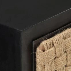 Be Basic Skänk 60x35x70 Cm Massivt Mangoträ -Chilli shop skank 60x35x70 cm massivt mangotra svart 3057996