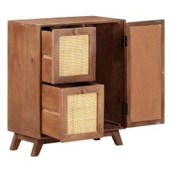 Be Basic Skänk 60x35x75 Cm Massivt Mangoträ -Chilli shop skank 60x35x75 cm massivt mangotra brun 3230839