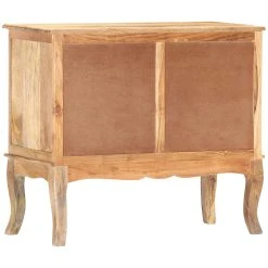 Be Basic Skänk Grå 80x35x70 Cm Massivt Mangoträ -Chilli shop skank 80x35x70 cm massivt mangotra brun 4930764