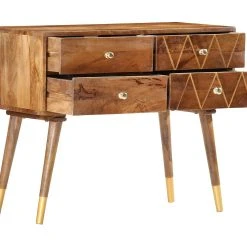 Be Basic Skänk 85x40x70 Cm Massivt Mangoträ -Chilli shop skank 85x40x70 cm massivt mangotra brun 3745437