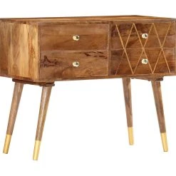 Be Basic Skänk 85x40x70 Cm Massivt Mangoträ -Chilli shop skank 85x40x70 cm massivt mangotra brun 3745440