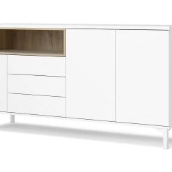 Tvilum Skänk Abner 176 Cm -Chilli shop skank abner 176 cm vitbrun 2847201