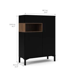 Tvilum Skänk Abner 89 Cm -Chilli shop skank abner 89 cm svartvalnot 1848746