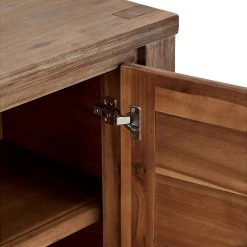 Heath & Moor Skänk Arktis 180 Cm 3 Dörrar -Chilli shop skank arktis 180 cm 3 dorrar akaciabrun 1343705