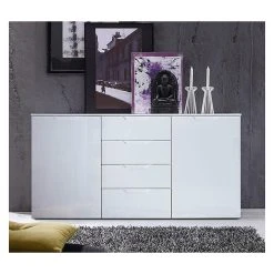 Skänk Barber 165 Cm 2 Dörrar 4 Lådor