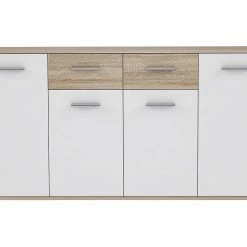 Skänk Barnitz 34x162 Cm -Chilli shop skank barnitz 34x162 cm brunvit 3744015