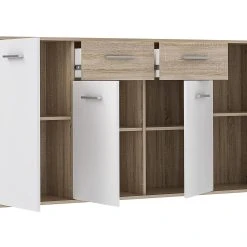 Skänk Barnitz 34x162 Cm -Chilli shop skank barnitz 34x162 cm brunvit 3744016