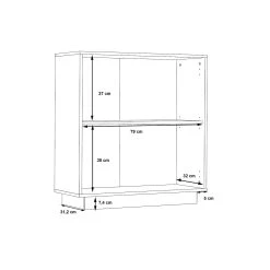 Skänk Barnitz 34x83 Cm -Chilli shop skank barnitz 34x83 cm gra 3743997