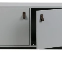 VTwonen Skänk Braelyn 81x41 Cm 2 Dörrar -Chilli shop skank braelyn 81x41 cm 2 dorrar gra tall 3752951