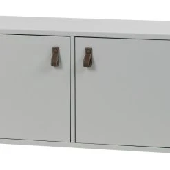 VTwonen Skänk Braelyn 81x41 Cm 2 Dörrar -Chilli shop skank braelyn 81x41 cm 2 dorrar gra tall 3752952