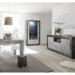 In Living Skänk Calpino 184 Cm -Chilli shop skank calpino 184 cm gra 4871253