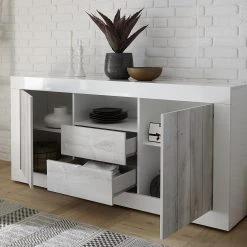 In Living Skänk Calpino 184 Cm -Chilli shop skank calpino 184 cm gravit 635096