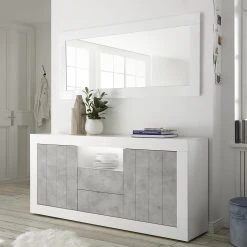 In Living Skänk Calpino 184 Cm -Chilli shop skank calpino 184 cm vitgra 2298502