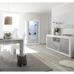 In Living Skänk Calpino 184 Cm -Chilli shop skank calpino 184 cm vitgra 2298503