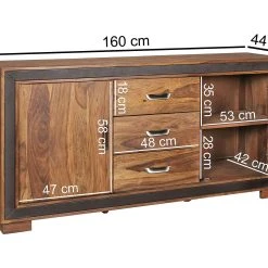 Wohnling Skänk Colebrook 160x44 Cm -Chilli shop skank colebrook 160x44 cm tranatur 2686980