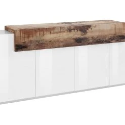 Skänk Cordera 200 Cm 4 Dörrar