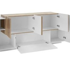 Skänk Coronew 200 Cm 7 Dörrar -Chilli shop skank coronew 200 cm 7 dorrar vitnatur 4465422