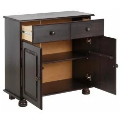 Loft24 Skänk Estinne 80 Cm -Chilli shop skank estinne 80 cm svart 1128986