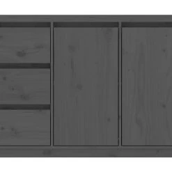 Be Basic Skänk 111x34x75 Cm Massiv Furu -Chilli shop skank gra 111x34x75 cm massiv furu gra 4894648