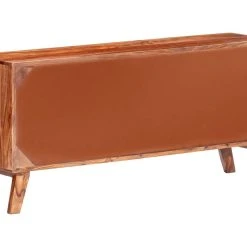 Be Basic Skänk Grå 120x30x55 Cm Massivt Sheshamträ -Chilli shop skank gra 120x30x55 cm massivt sheshamtra gra 3604252