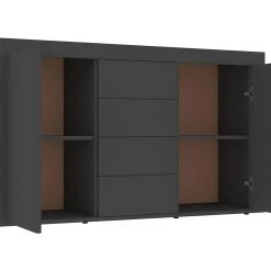 Be Basic Skänk Grå 120x36x69 Cm Spånskiva -Chilli shop skank gra 120x36x69 cm spanskiva gra 3054583