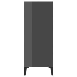 Be Basic Skänk Grå Högglans 57x35x90 Cm Spånskiva -Chilli shop skank gra hogglans 57x35x90 cm spanskiva gra 3496875