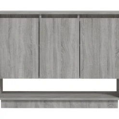 Be Basic Skänk Brun Ek 97x31x75 Cm Spånskiva -Chilli shop skank gra sonoma ek 97x31x75 cm spanskiva gra ek 4893149