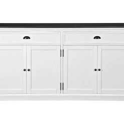 Coast Living Skänk Hampton 170 Cm 4 Dörrar 2 Lådor