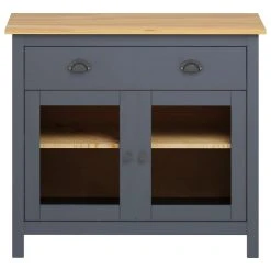 Be Basic Skänk Hill Range Grå 90x40x80 Cm Massiv Furu -Chilli shop skank hill range gra 90x40x80 cm massiv furu gra 2148257