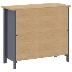 Be Basic Skänk Hill Range Grå 90x40x80 Cm Massiv Furu -Chilli shop skank hill range gra 90x40x80 cm massiv furu gra 2148259