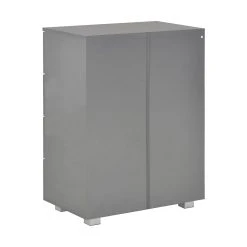 Be Basic Skänk Högglans Vit 60x35x80 Cm Spånskiva -Chilli shop skank hogglans gra 60x35x80 cm spanskiva gra 2297338