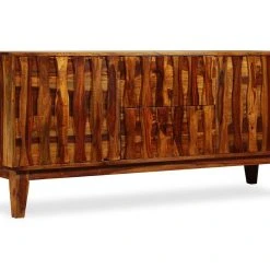 Design By Retro Skänk I Massiv Sheesham 160x45x70 Cm -Chilli shop skank i massiv sheesham 160x45x70 cm brun 4469714