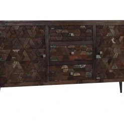 Be Basic Skänk I Massivt återvunnet Trä 160x40x80 Cm -Chilli shop skank i massivt atervunnet tra 160x40x80 cm brun 4200878