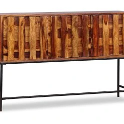 Be Basic Skänk I Massivt Sheeshamträ 120x30x80 Cm -Chilli shop skank i massivt sheeshamtra 120x30x80 cm brun 3753054